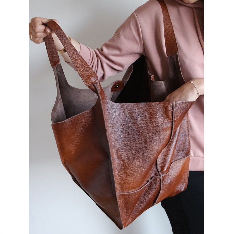 BowLift | Oversized Leather Weekend Bags