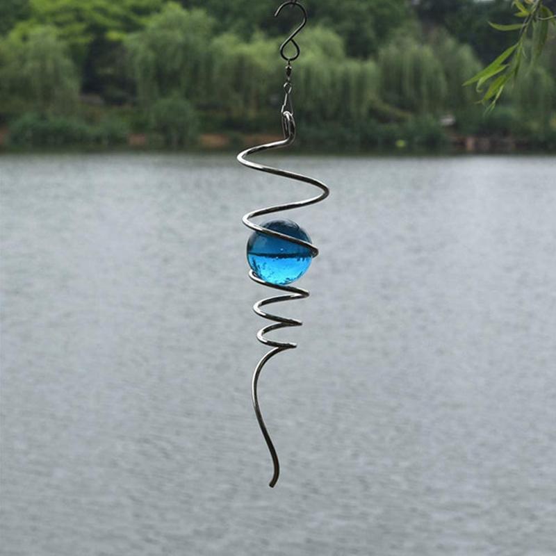 Spiral Crystal Ball Pendant | Bowlift