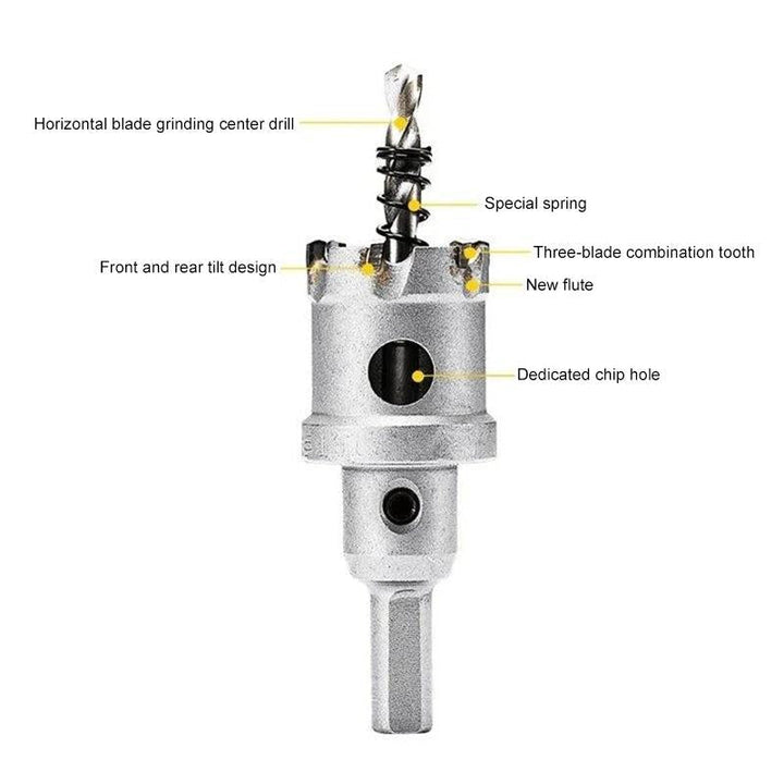 BowLift | Hole Saw Cutter Drill Bit Set (12PCS)