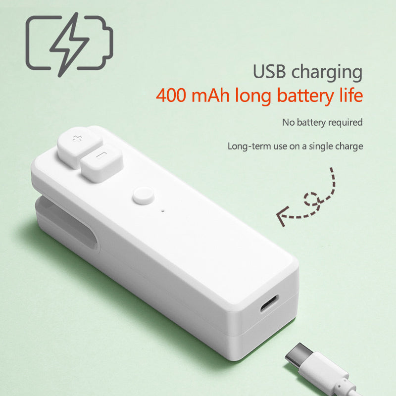 Small USB Rechargeable Mini Sealer | Bowlift