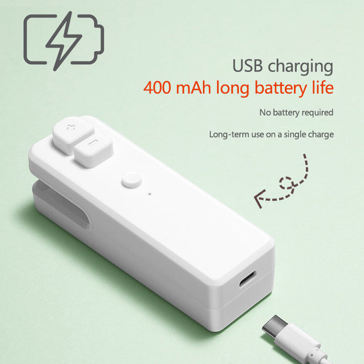 Small USB Rechargeable Mini Sealer | Bowlift