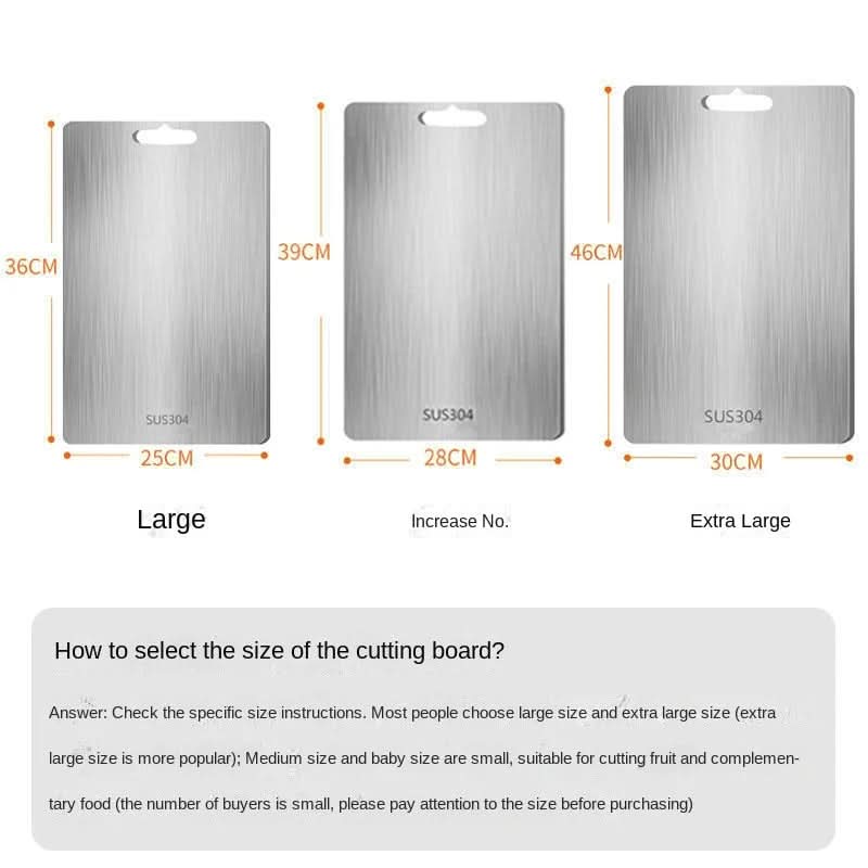BowLift | CHEFSTEEL – Cutting board made of stainless steel, robust & easy to clean for hygienic work