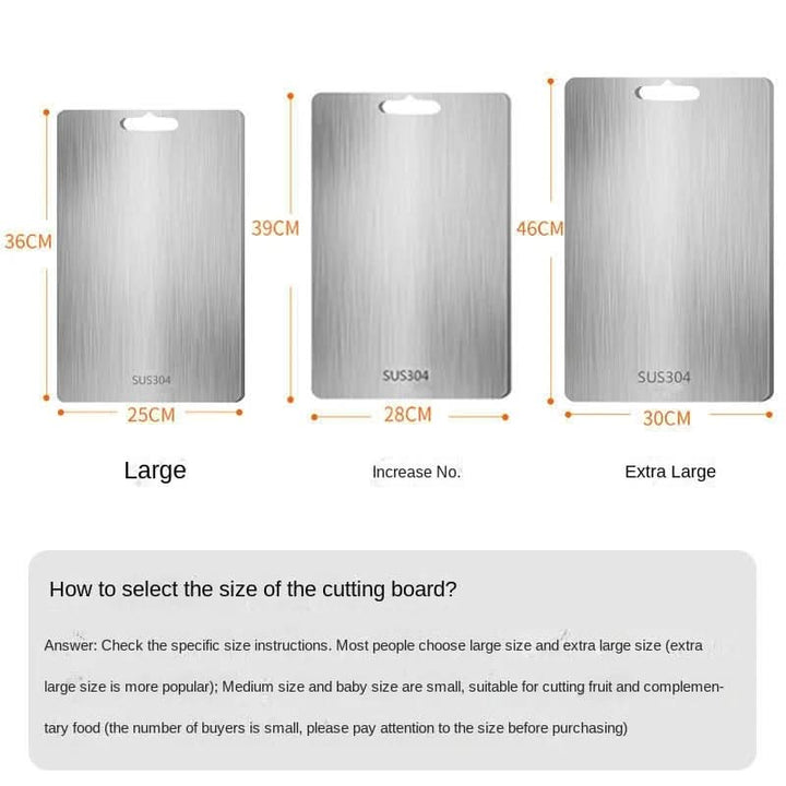 BowLift | CHEFSTEEL – Cutting board made of stainless steel, robust & easy to clean for hygienic work