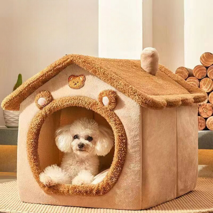Cosy plush cat house Bowlift