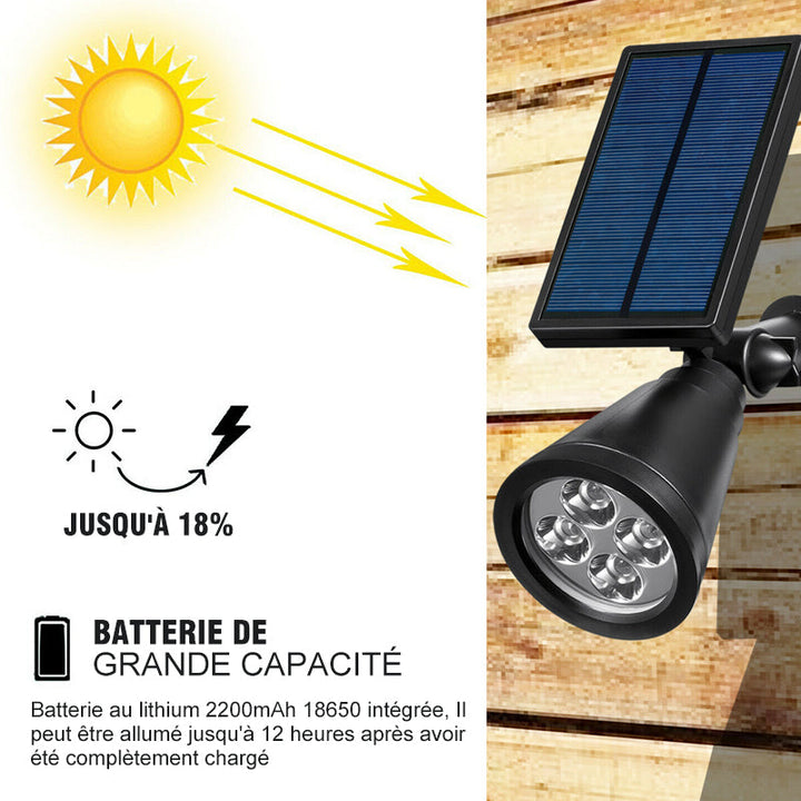 Decorative solar light for the garden | Bowlift