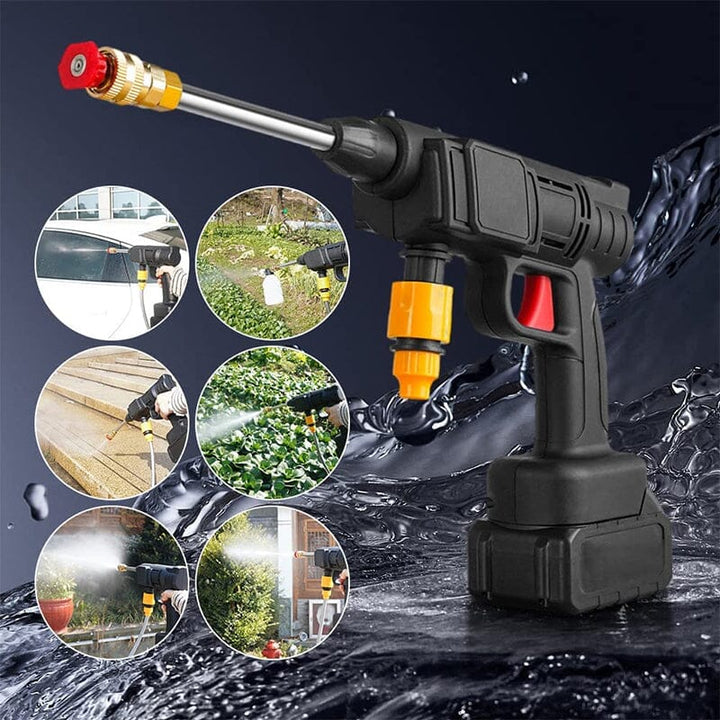 BowLift | Cordless Portable High Pressure Spray Water Gun Set | Ideal for Cleaning Cars, Patios & Garden Furniture