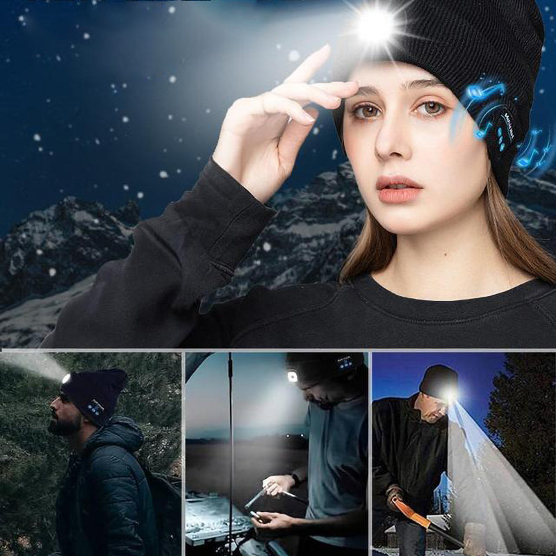 BowLift | LED Light Bluetooth Warm Hat