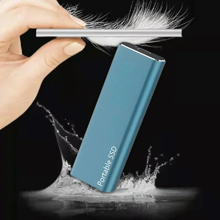 External Portable SSD | High Speed Solid State Drive | Black