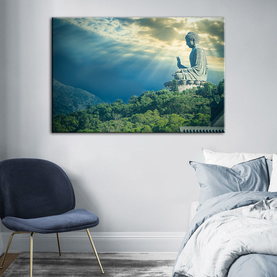 Secret Sky - Canvas Wall Art Painting | Bowlift