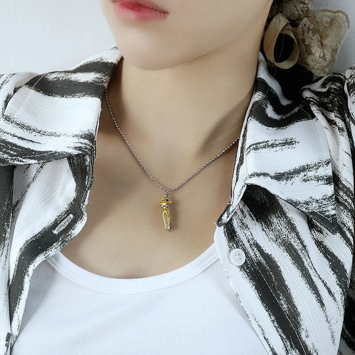 BowLift | Love Forever Hug Cute Couple Necklace
