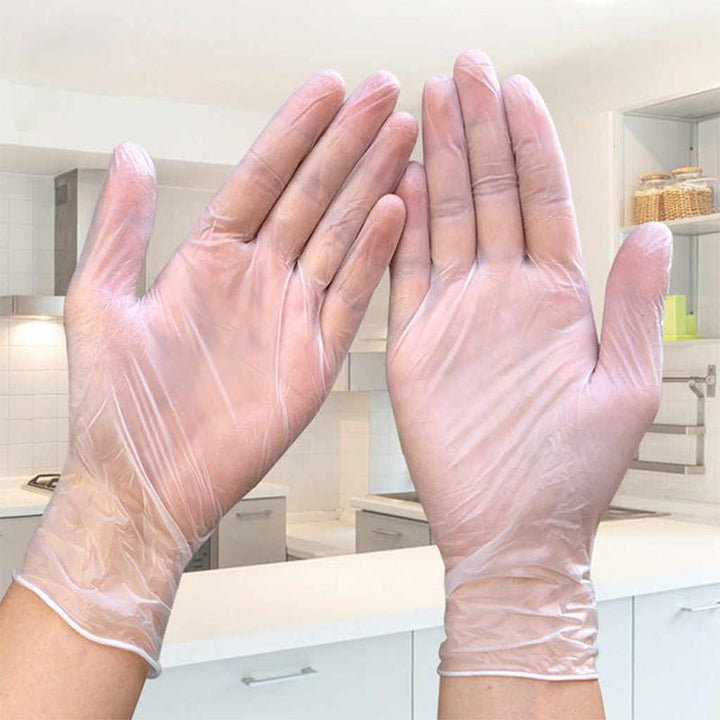 Antistatic disposable PVC gloves (50 pairs) | Bowlift