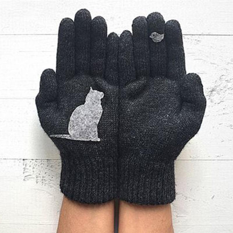 BowLift | ‍⬛Cat Fan Cotton Gloves