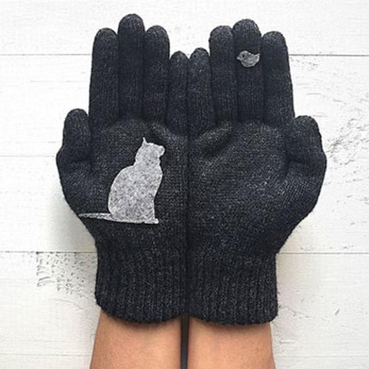 BowLift | ‍⬛Cat Fan Cotton Gloves