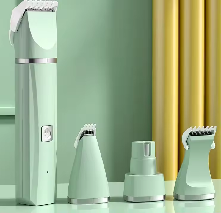 4-in-1 Pet Trimmer waterproof & quiet Bowlift