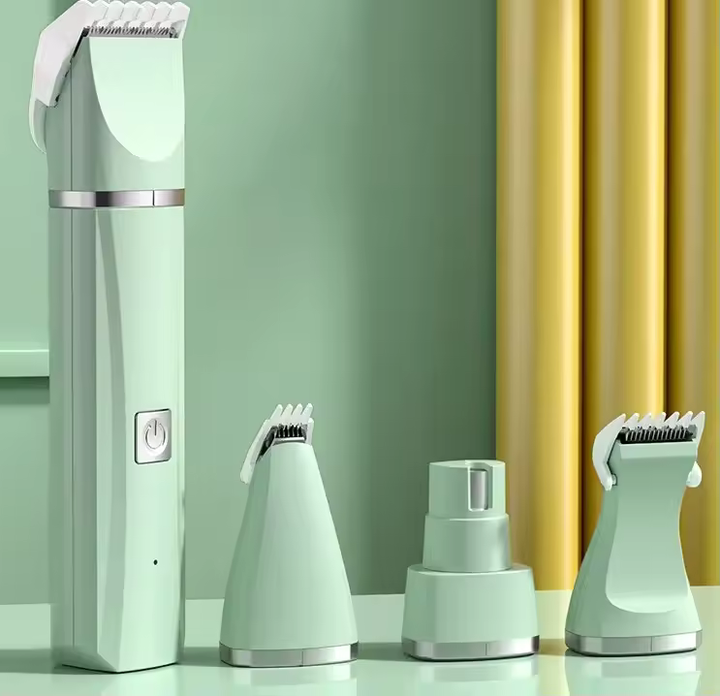 4-in-1 Pet Trimmer waterproof & quiet Bowlift
