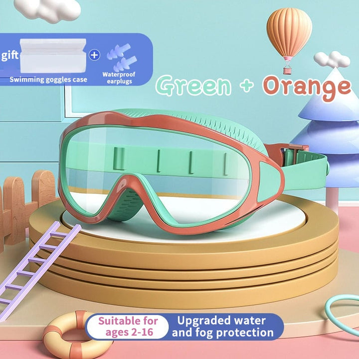 HD Swimming Goggles Kids – Anti-Fog & UV Protection | Bowlift