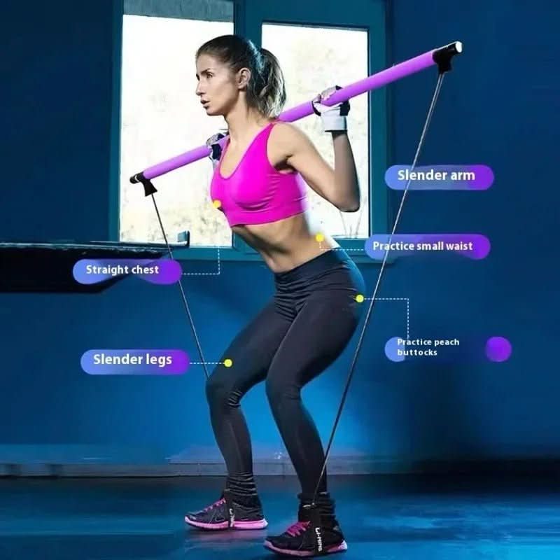 BowLift | Portable Pilates training device with resistance bands