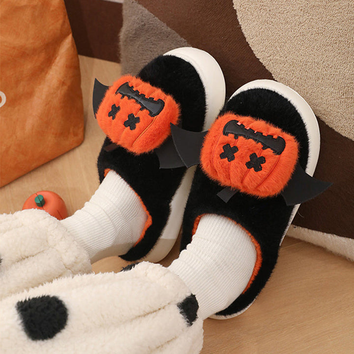 Halloween Slippers – Warm non-slip slippers with cartoon design | Bowlift