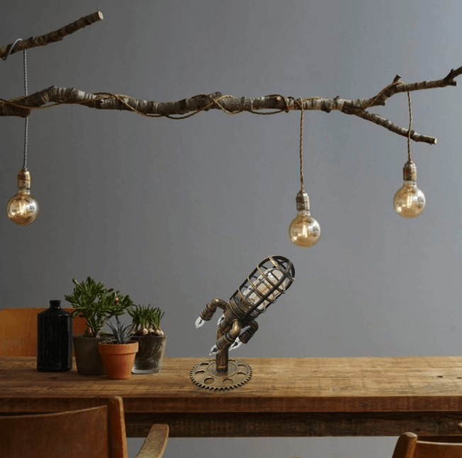 BowLift | VINTAGE STEAMPUNK ROCKLAMP