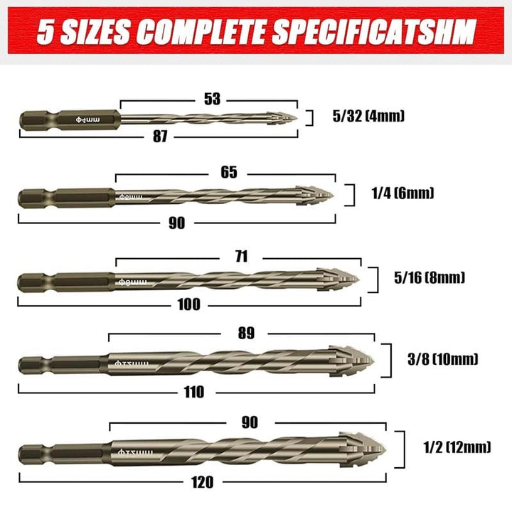 BowLift | Four Blade Serrated Eccentric Drill