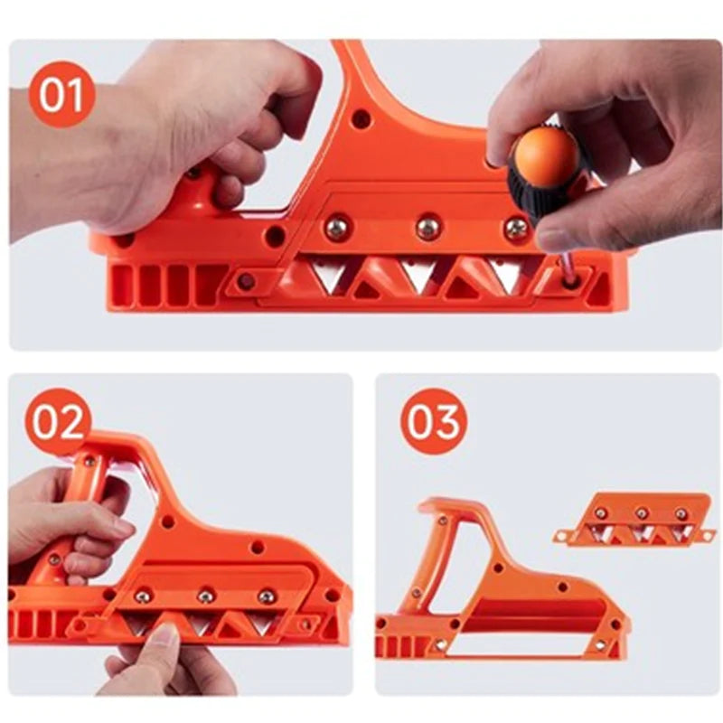 BowLift | Gypsum Board Hand Plane Drywall Edge Chamfer Woodworking Hand Tool