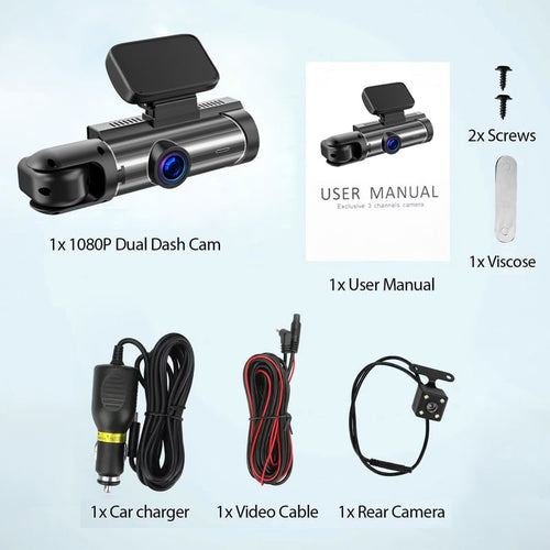 BowLift | Front & Rear Dashcam