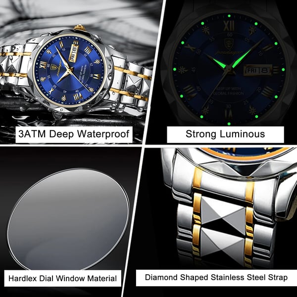 BowLift | 2023 Christmas Sale Hot Sale Waterproof Top Brand Luxury Men's Watch with Luminous