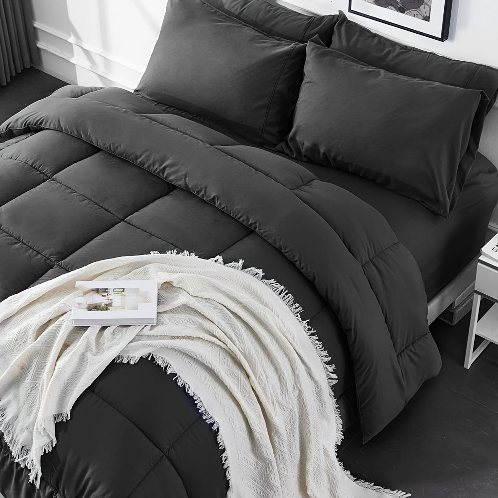 BowLift | SleepHaven All-Season Comforter Set | Breathable & Easy Care | Hotel Quality