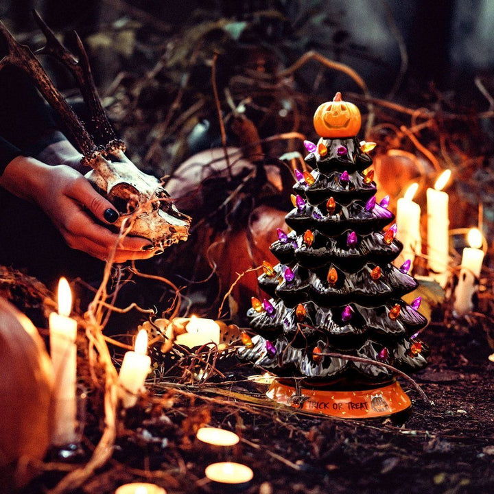 BowLift | Halloween Colored lights Christmas Tree