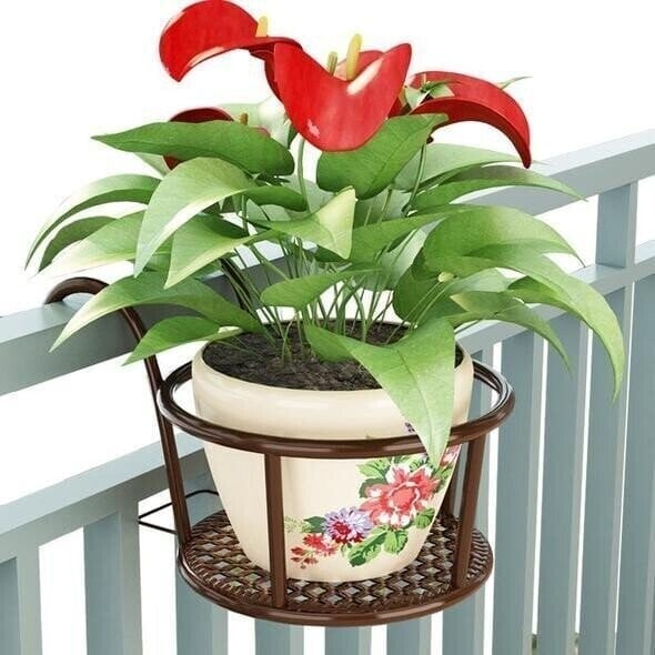 VerdaLift Plant Hanging Shelf — Finally rock-solid support for your balcony dreams | Bowlift