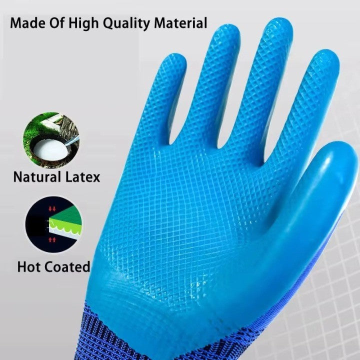 Tough Task Cut Resistant Industrial Work Gloves | Bowlift