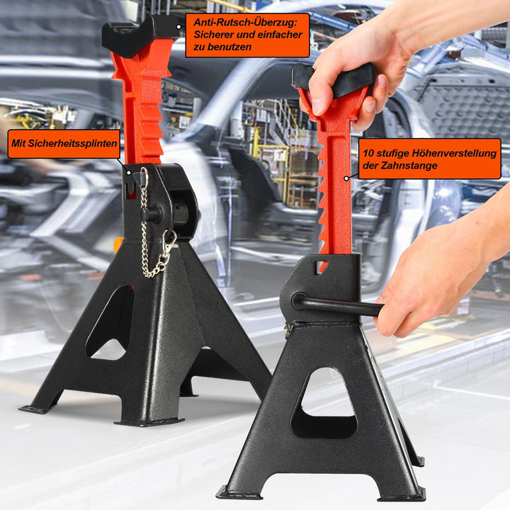 Heavy Duty Support Stand 3T 2 Pieces | Bowlift