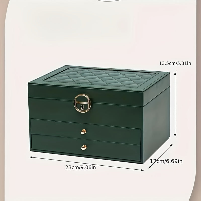 BowLift | Jewelry Box Leather Organizer with Drawers