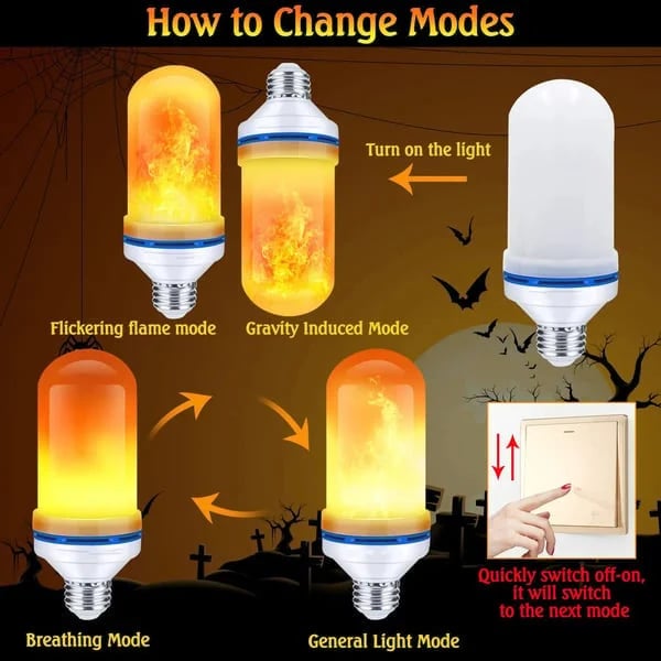 BowLift | BlazeBulb™ Vibrant Flame Ambiance