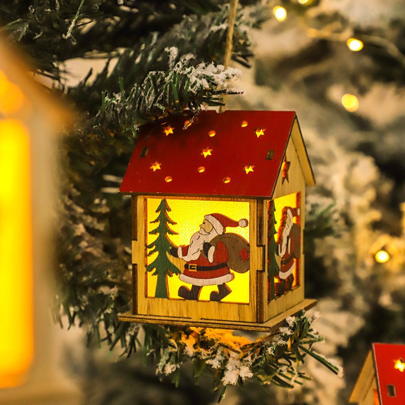 BowLift | Decorative Festive Luminous Wooden Pendants