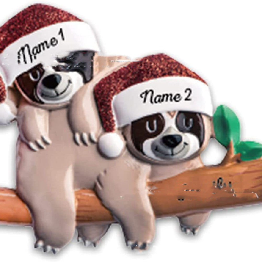 BowLift | Acrylic Personalized Family Christmas Ornament w.Koala Bears; One for each family member