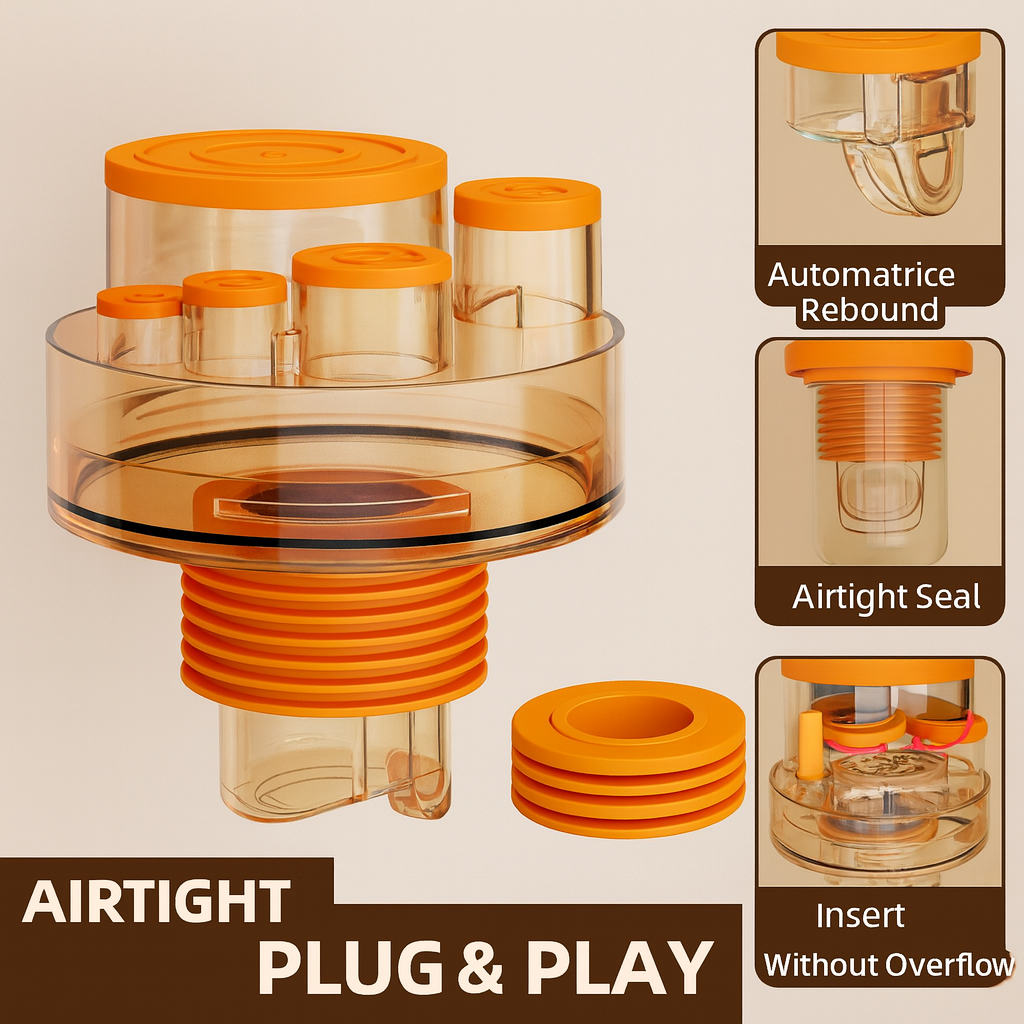 BowLift | TidyDrain – Eliminates drain odors and pests immediately, keeps freshness preserved