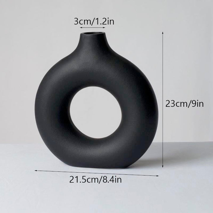 BowLift | Minimalist Circular Ceramic Vase