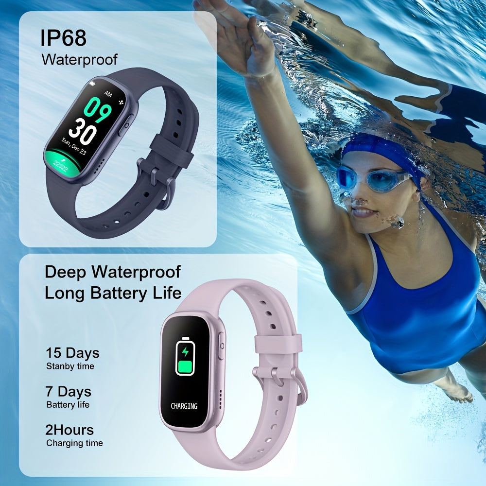 BowLift | Waterproof Smartwatch with 7 Days Battery Life and Fast Charging for Fitness Tracking