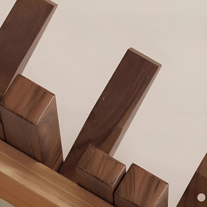 Stylish wooden wardrobe – FlexiBowlifte magnetic hooks for more organization | Ideal for bedroom | Bowlift