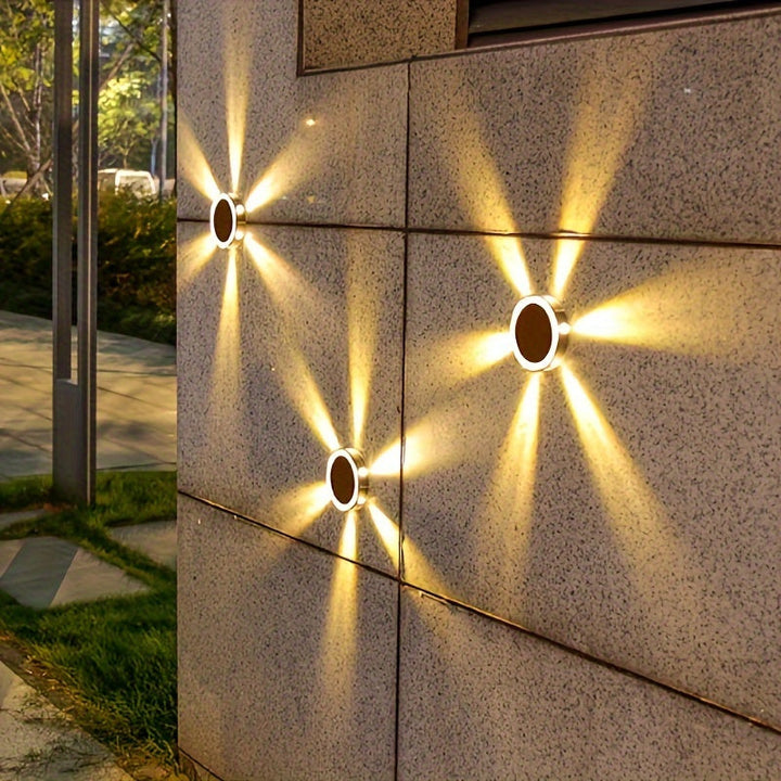 SolarGlow – 6 LED Garden Lighting Outdoor | Bowlift