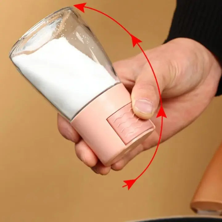 BowLift | 4-piece set of adjustable glass spice containers – for stylish seasoning