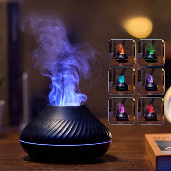 BowLift | Luminous Volcano USB Humidifier Lamp