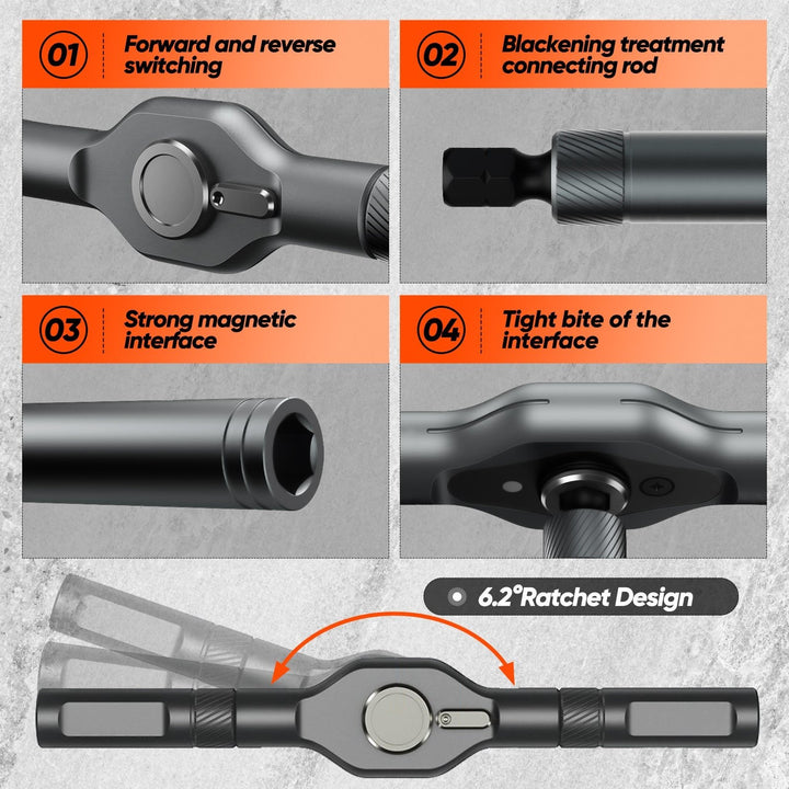 BowLift | 24 in 1 Magnetic Screwdriver Set