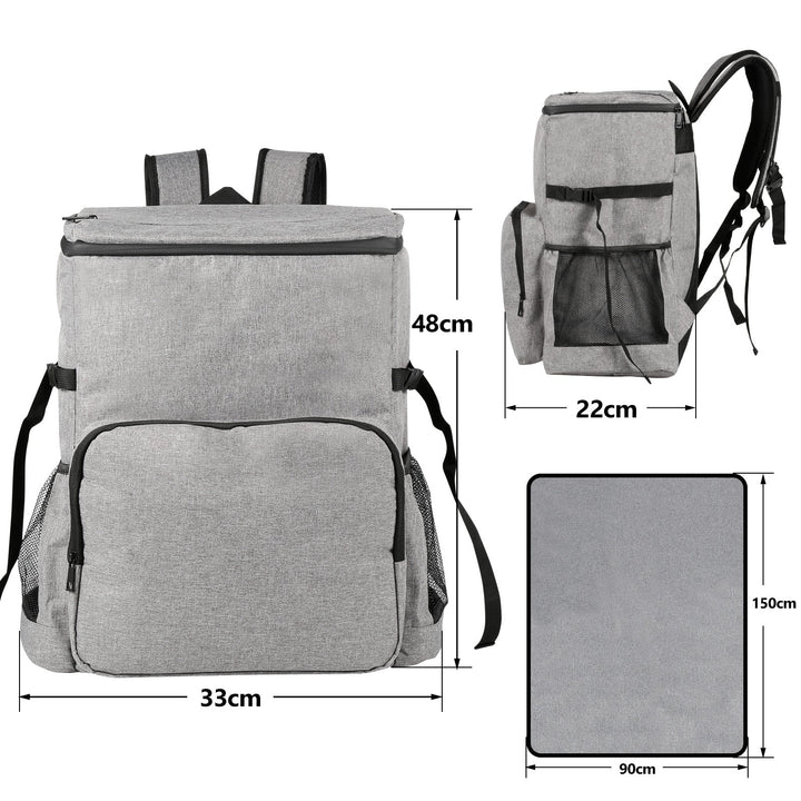 Kühl backpack Thermo backpack 35L with picnic mat | Bowlift