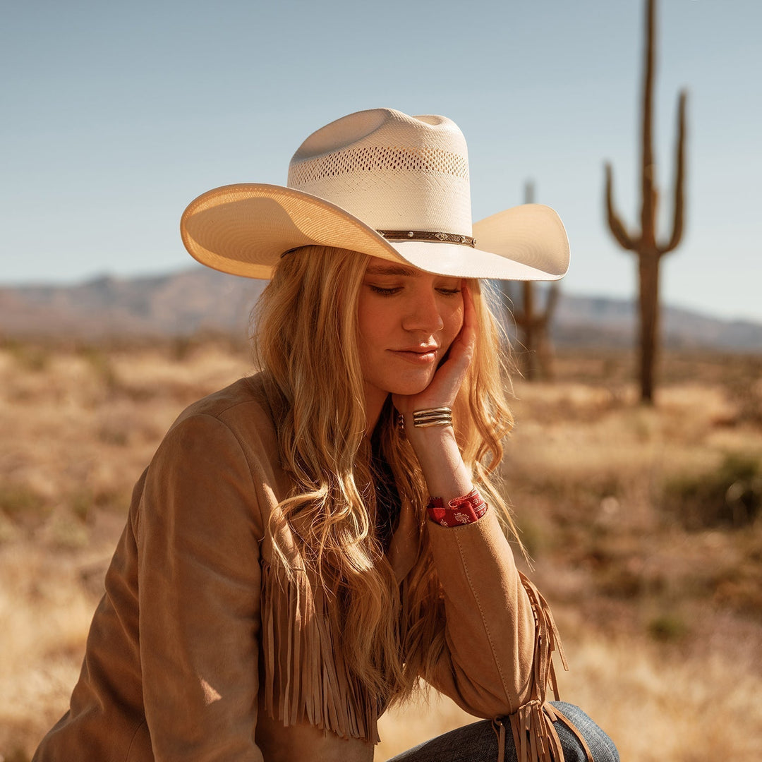 Cattleman's Charm Straw Cowboy Hat | Bowlift