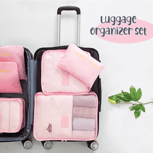 Luggage Packing Organizer Set (6 Pcs) | Bowlift