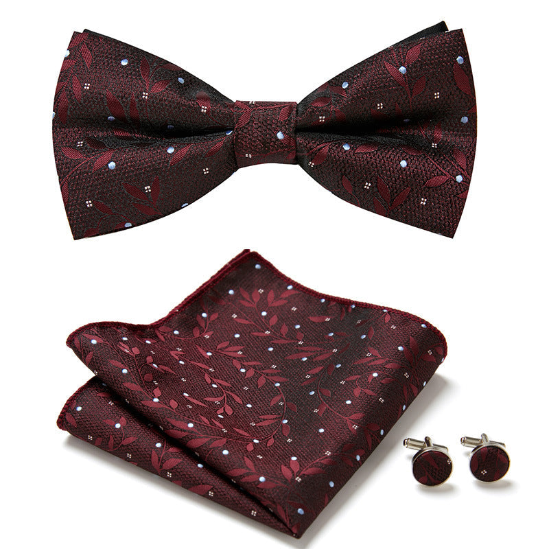 Three-piece set with stylish bow ties Bowlift