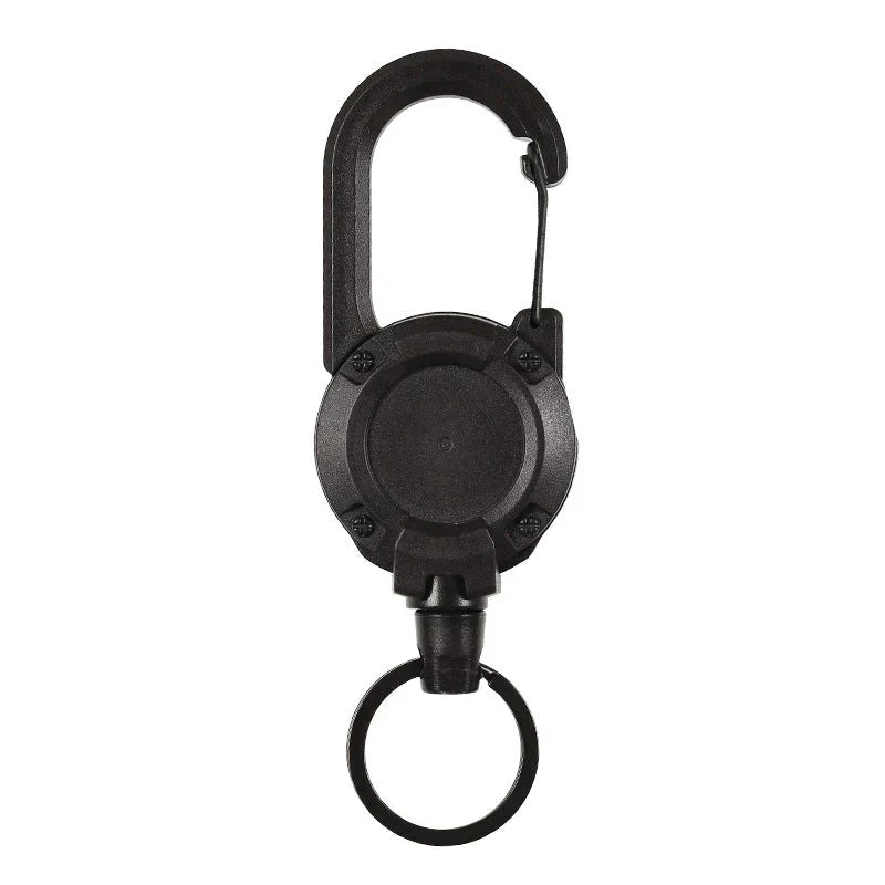 Automatic retractable key holder made of wire rope for outdoor use | Bowlift
