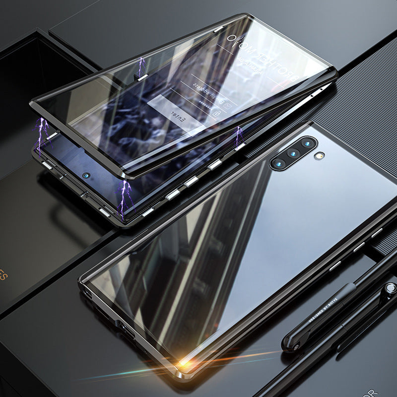 BowLift | Magnetic Tempered Glass Dual-Sided Phone Case for Samsung